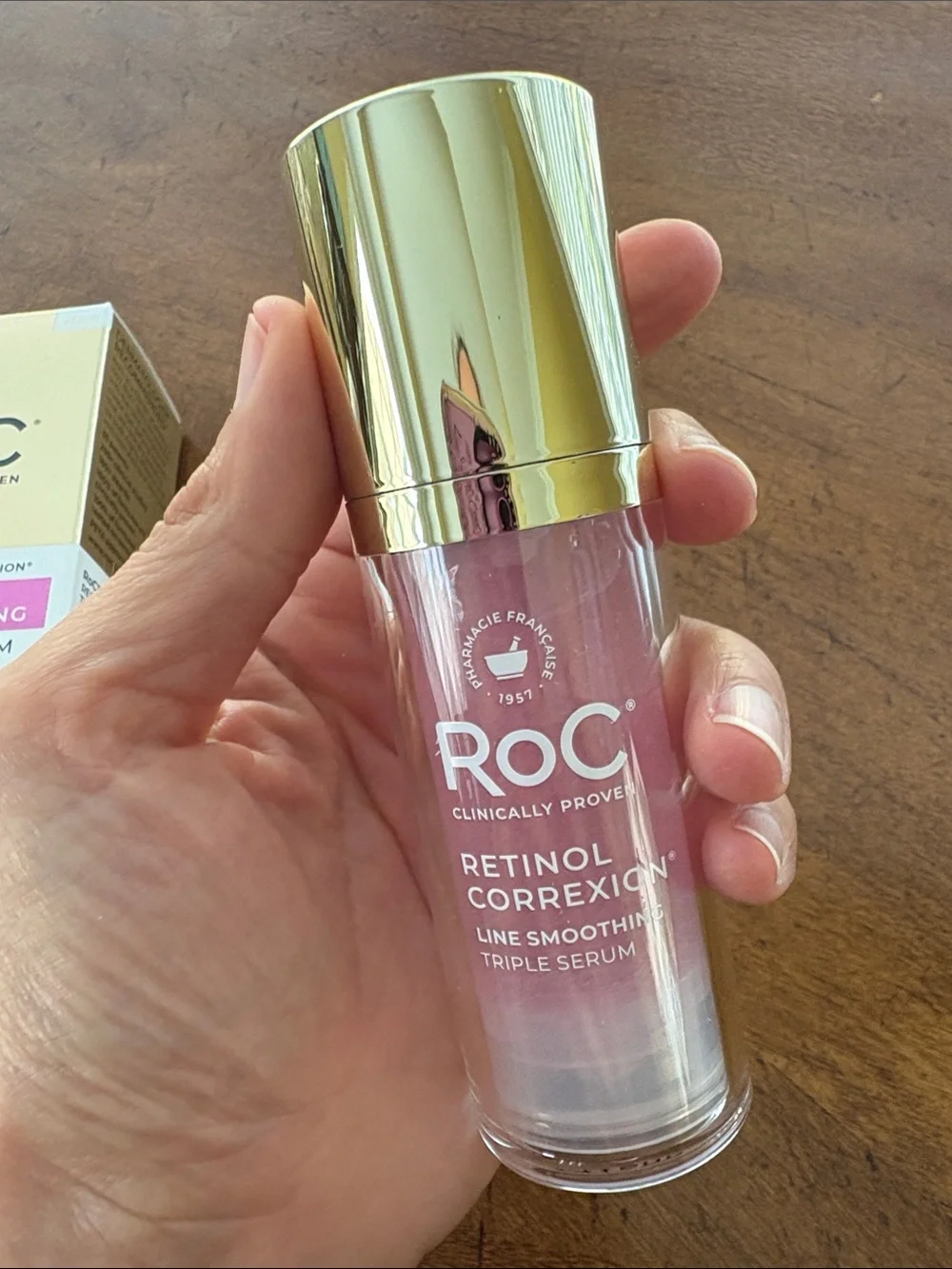 RoC Retinol Correxion Line Smoothing Triple Serum Hyaluronic B5 1 oz new